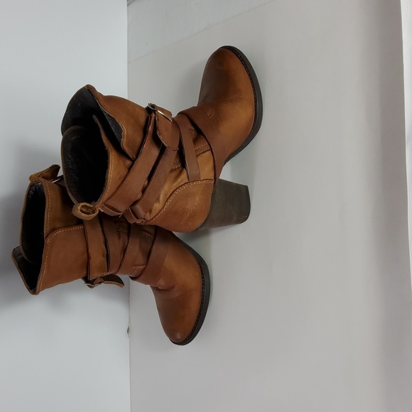 Steve Madden Yale Strapped Ankle Boots Sz not marked - Picture 1 of 8